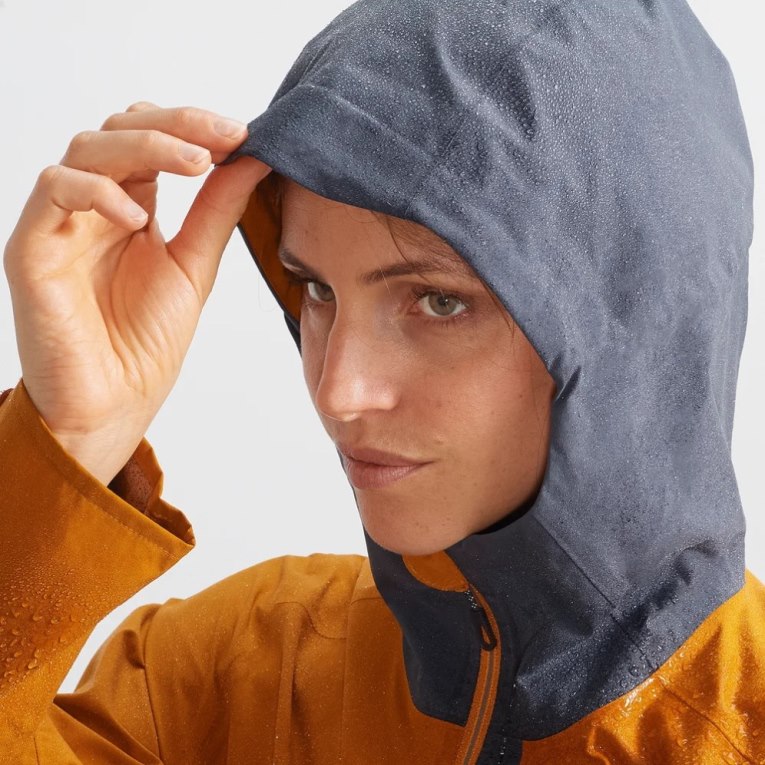 Salomon Outrack Waterproof 2.5L Women's Shell Jackets Mango | CA 7N31